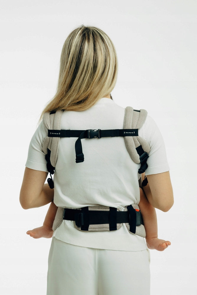 Ergonomic adjustable carrier - LennyUpGrade Pro: Peanut Butter Carrier type classic soft