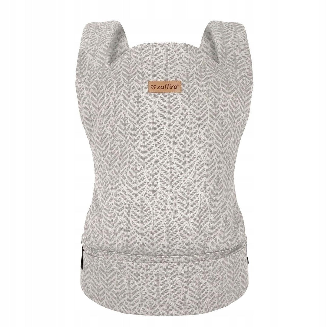 Ergonomic carrier City Zaffiro Leaves grey