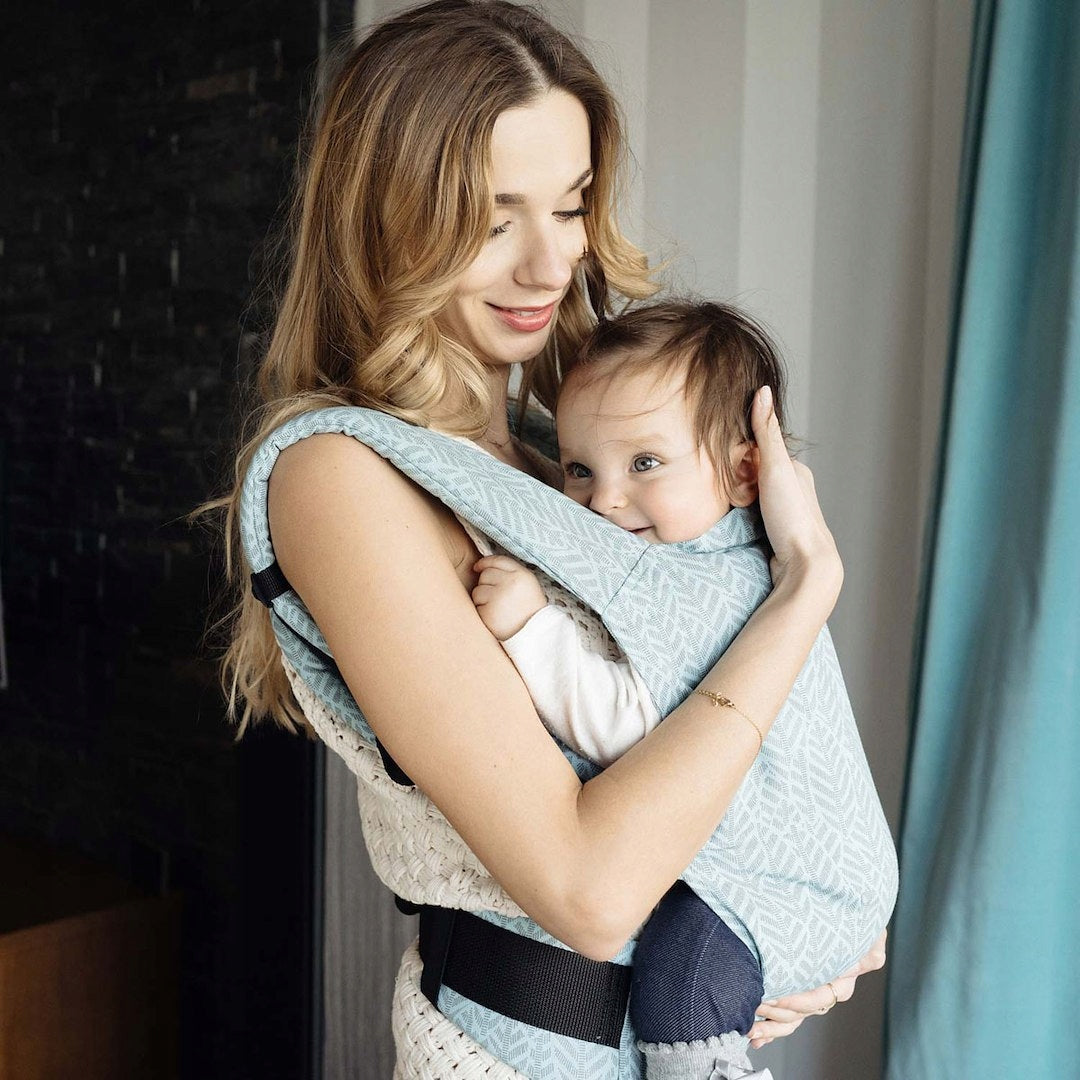 Ergonomic carrier City Zaffiro Leaves mint Brand Zaffiro