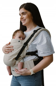 Ergonomic carrier Kavka MultiAge Pro: Papyrus Linen