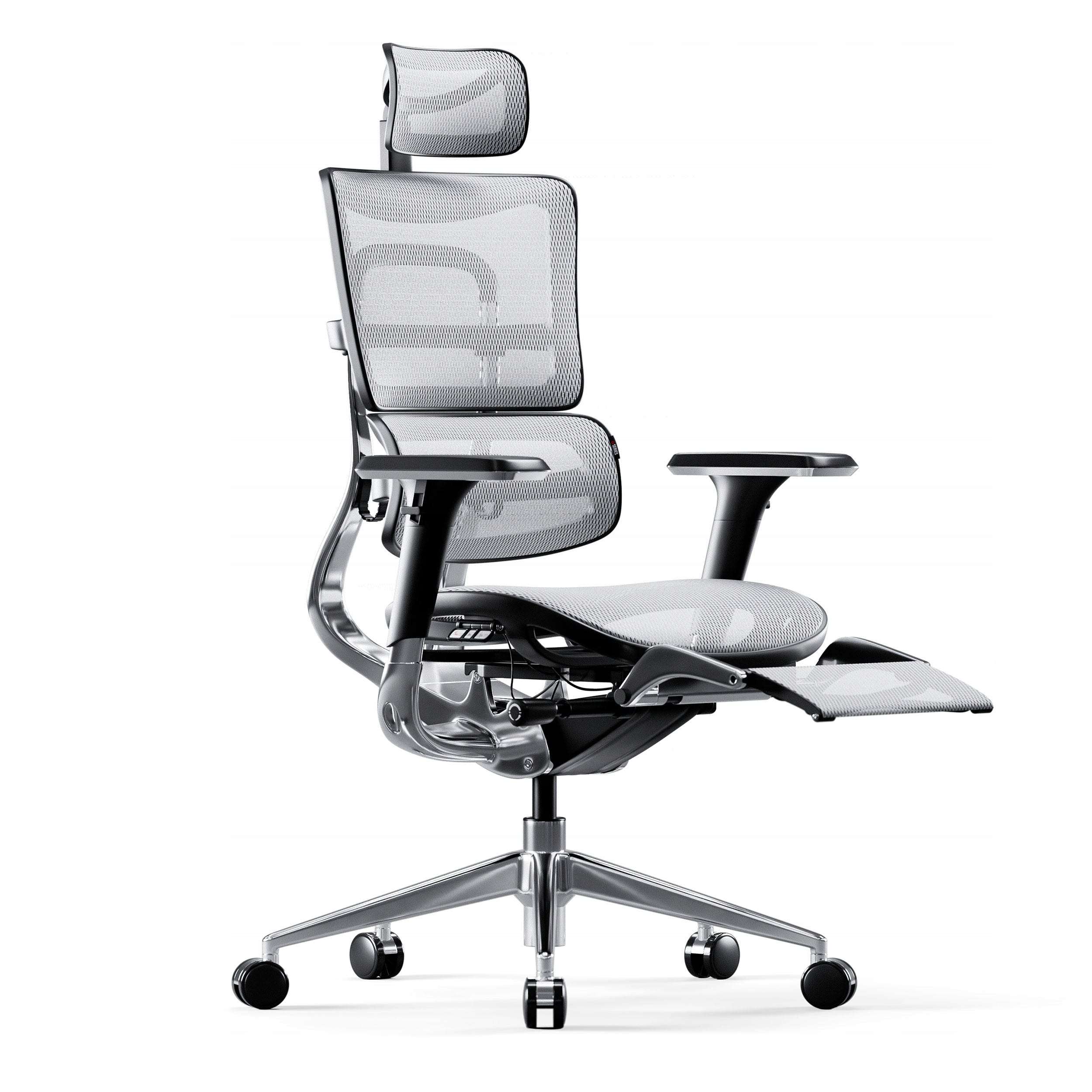 Ergonomic chair DIABLO V-MASTER: black and white