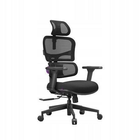 Ergonomic office chair ADJUSTABLE 136kg Spacetronik swivel black