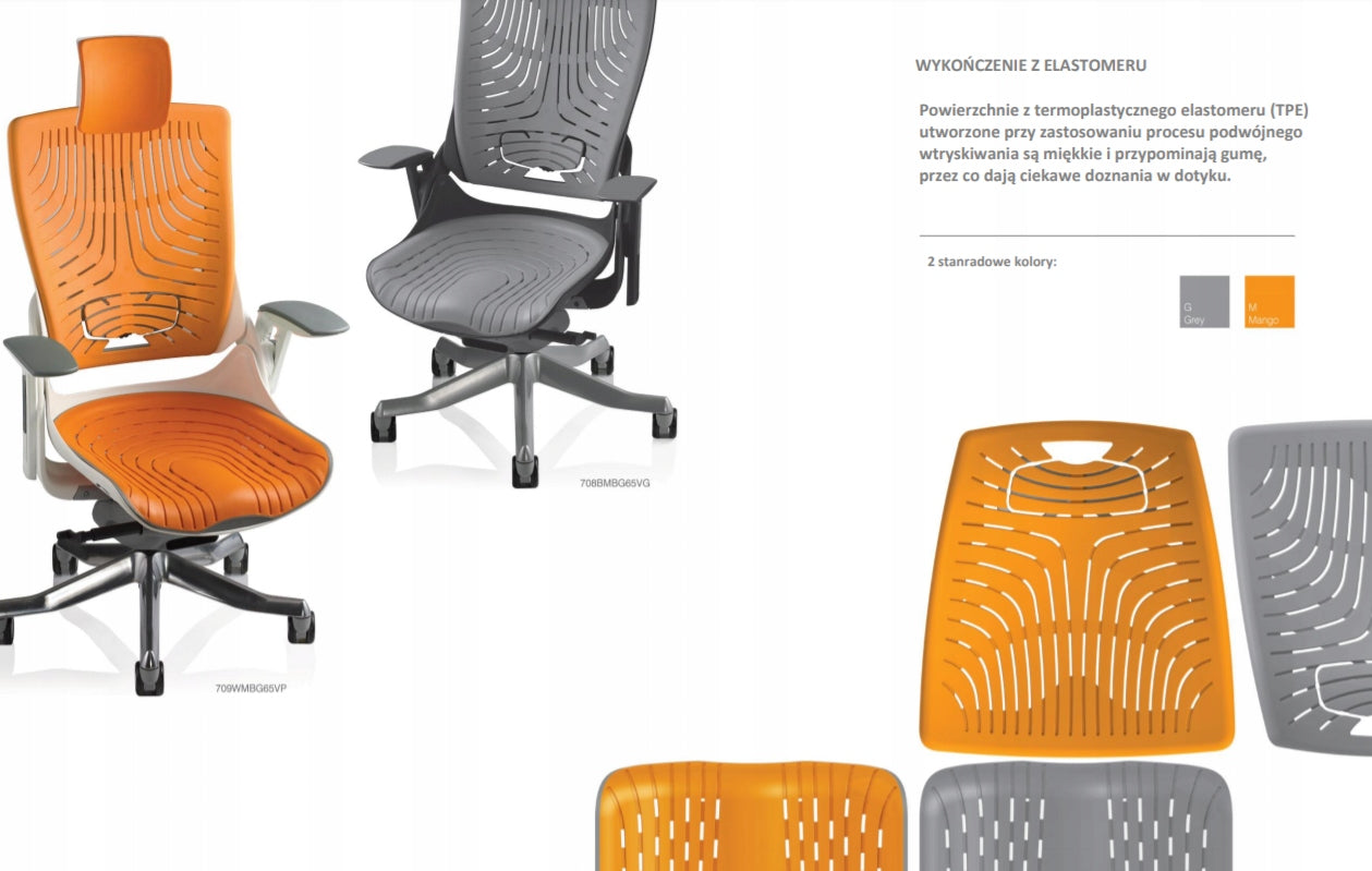 Ergonomic office chair Wau 2 elastomer ergo EAN (GTIN) 5908242405650