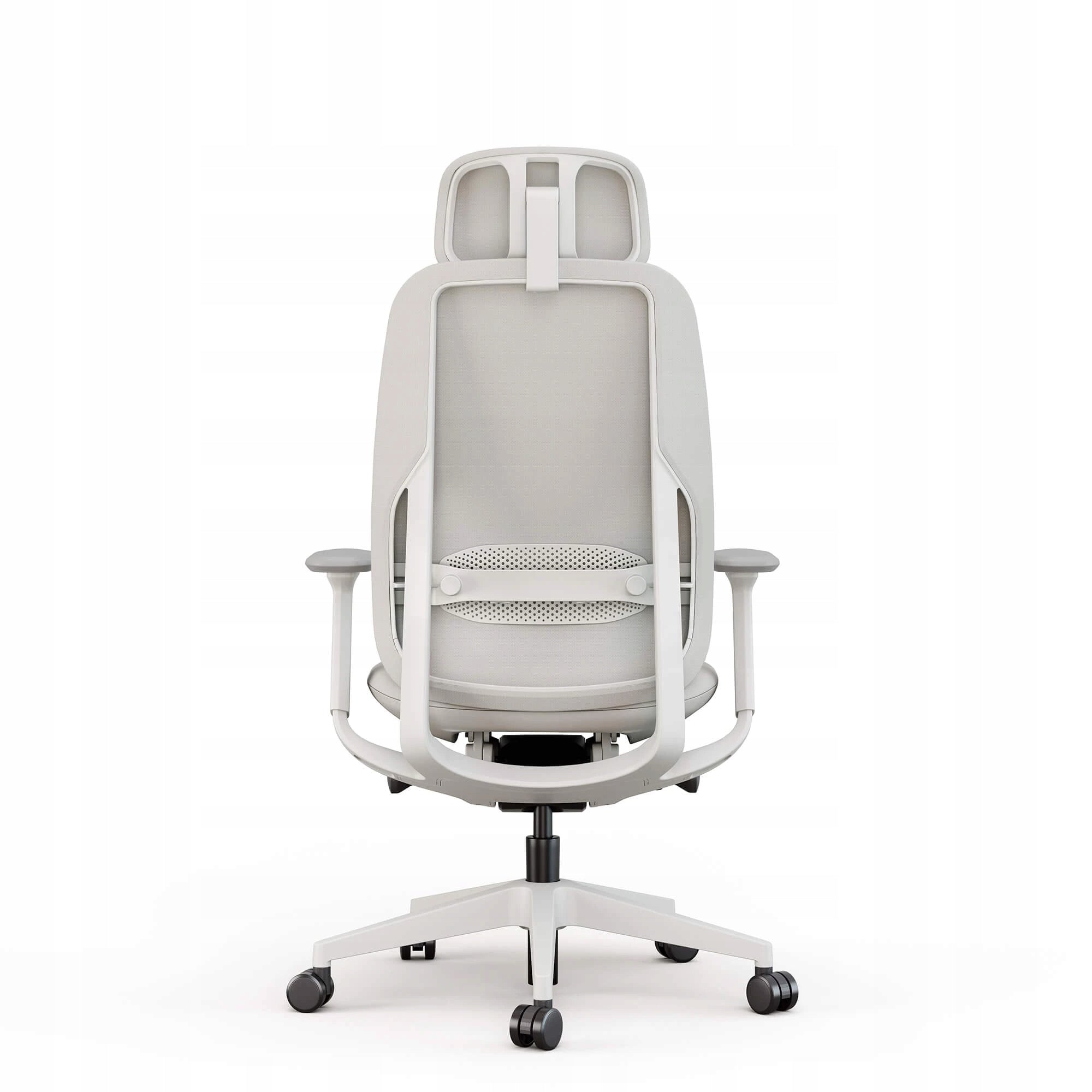 Ergonomic office chair Zinc white/beige seat cushioning EAN (GTIN) 5906970570664