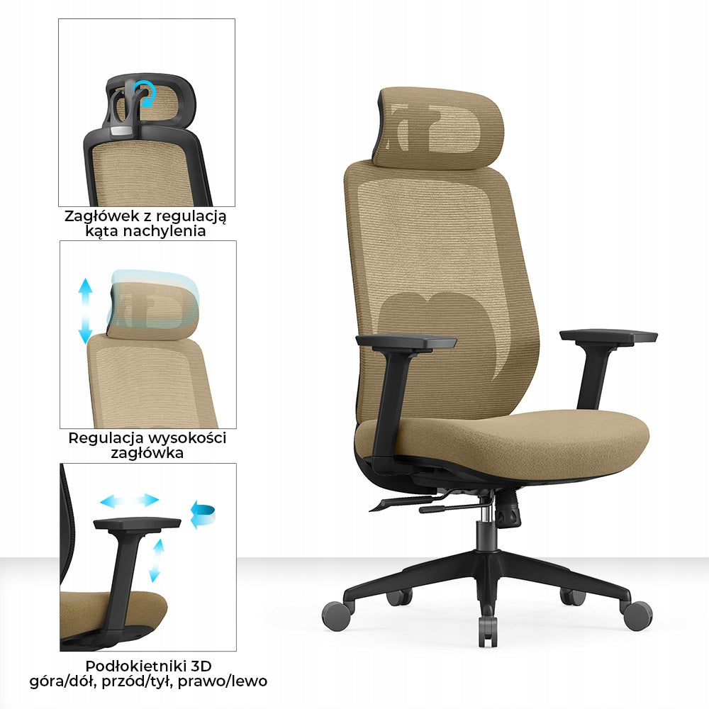 Ergonomic office chair for desk ANGEL runO BHP Brand Angel