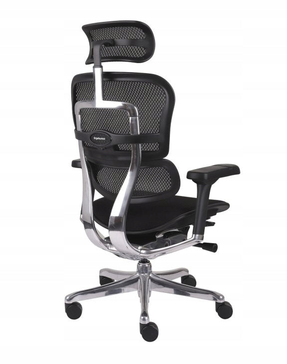 Ergonomic swivel office chair Ergohuman 2 Elite fabric Black Packaging status original