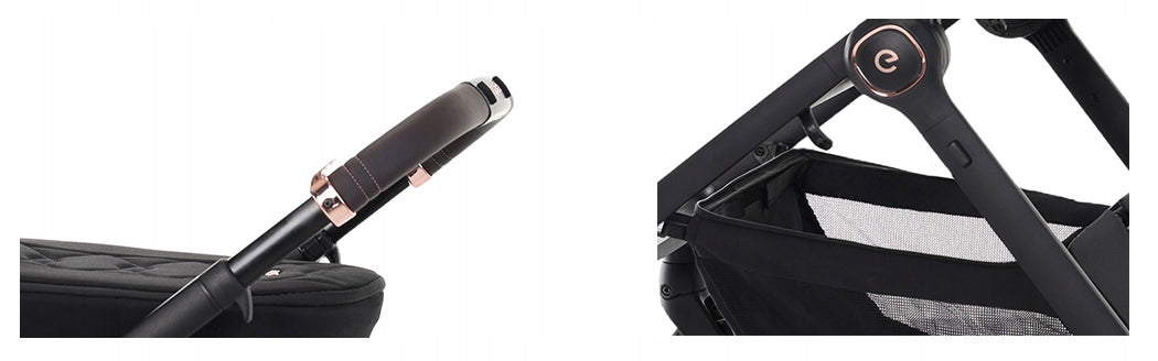 Espiro Only 2025 Deep Stroller 410 Stylish Black Brand Espiro