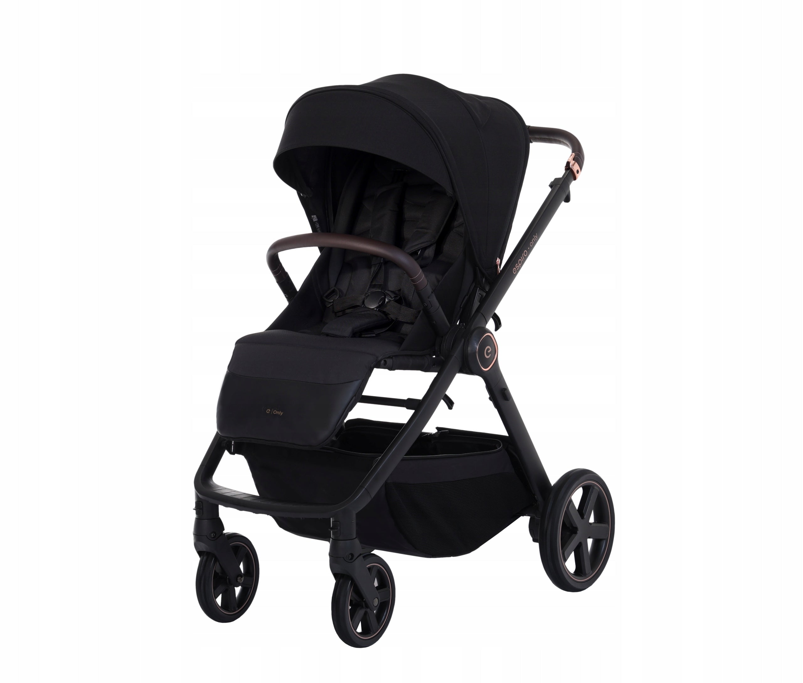 Espiro Only 410 Stylish Black 2-in-1 Stroller Manufacturer code 5905683801225
