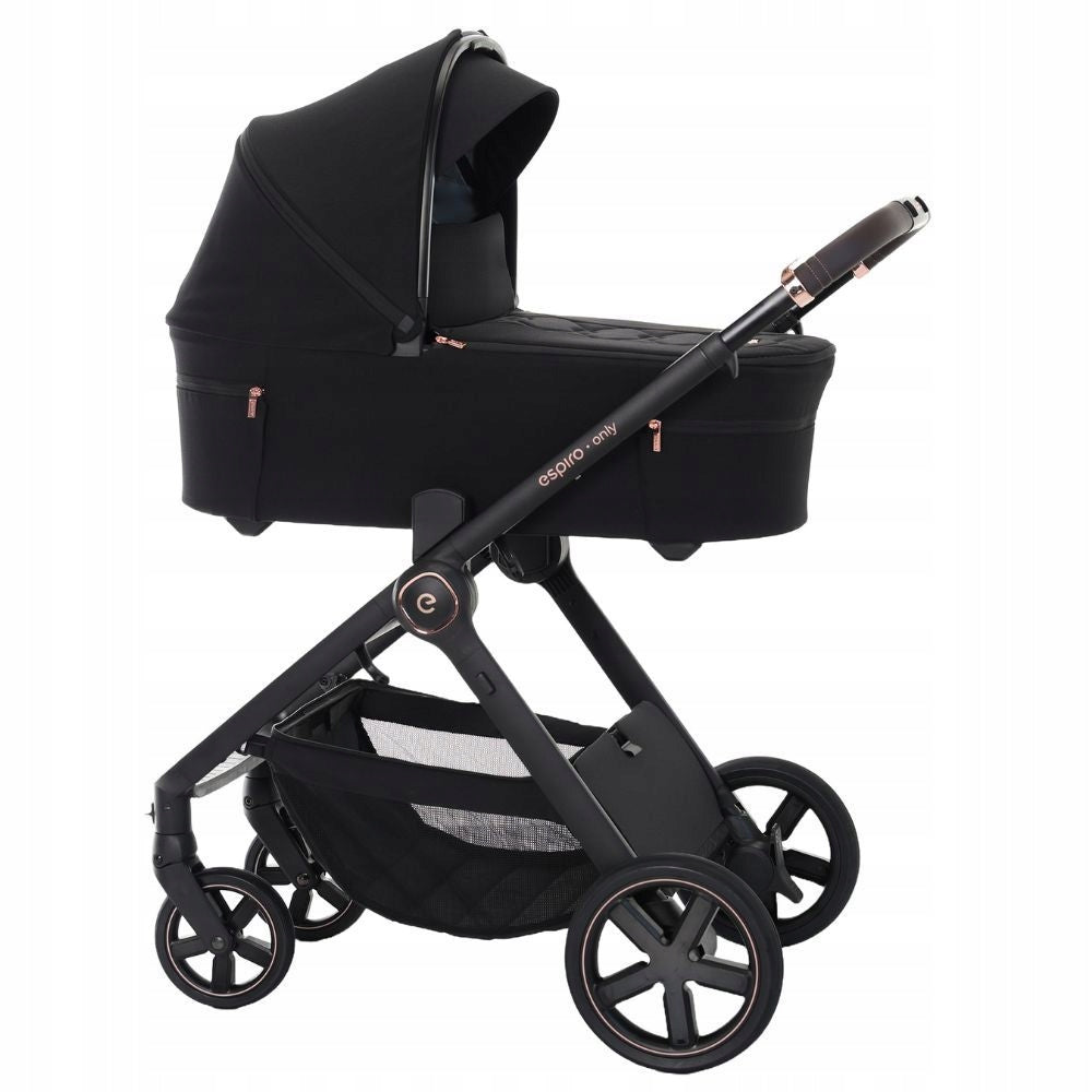 Espiro Only 410 Stylish Black 2-in-1 Stroller