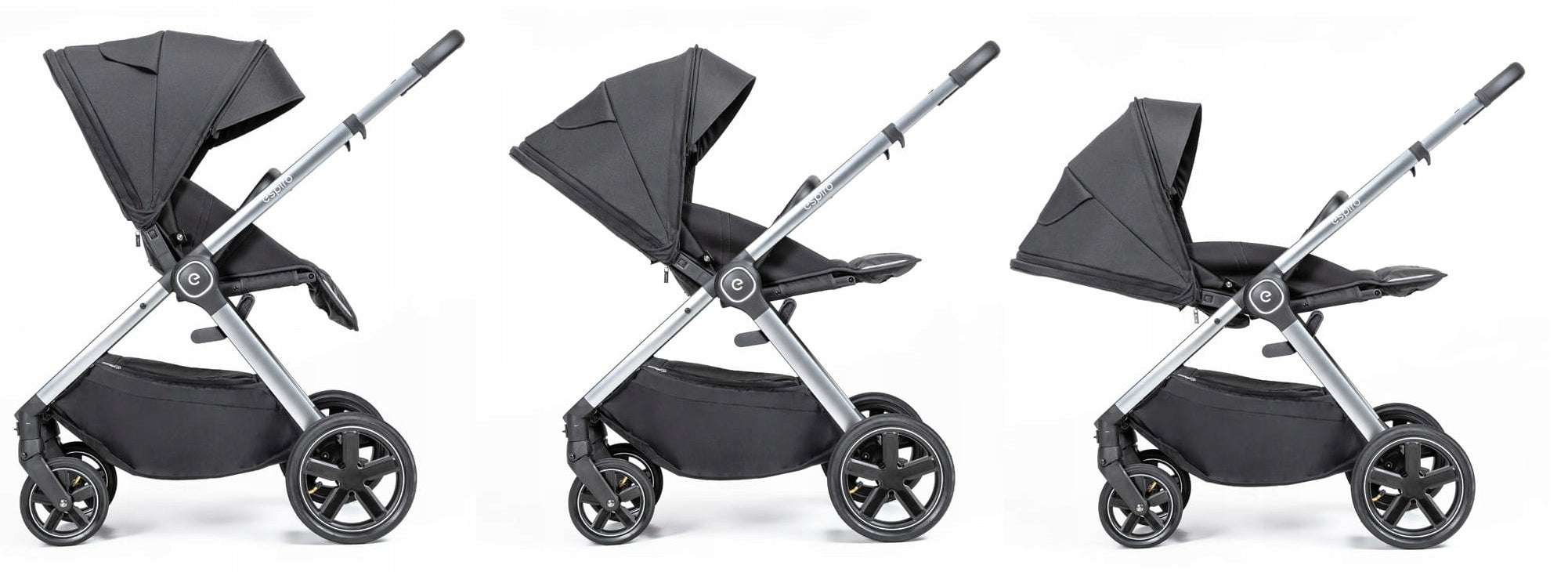 Espiro Only universal trolley 2in1 multifunctional - 17 graphite street Packaging status original