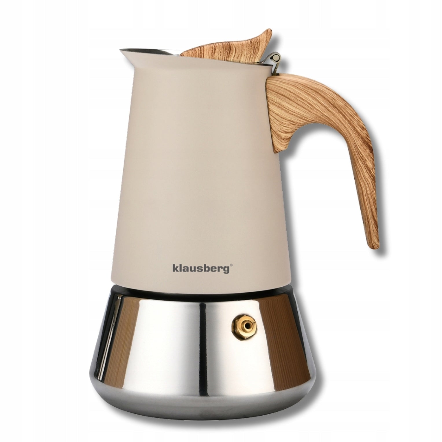 Espresso Coffee Maker Stainless Coffee Maker 200 ml 4 Cups Brand Klausberg