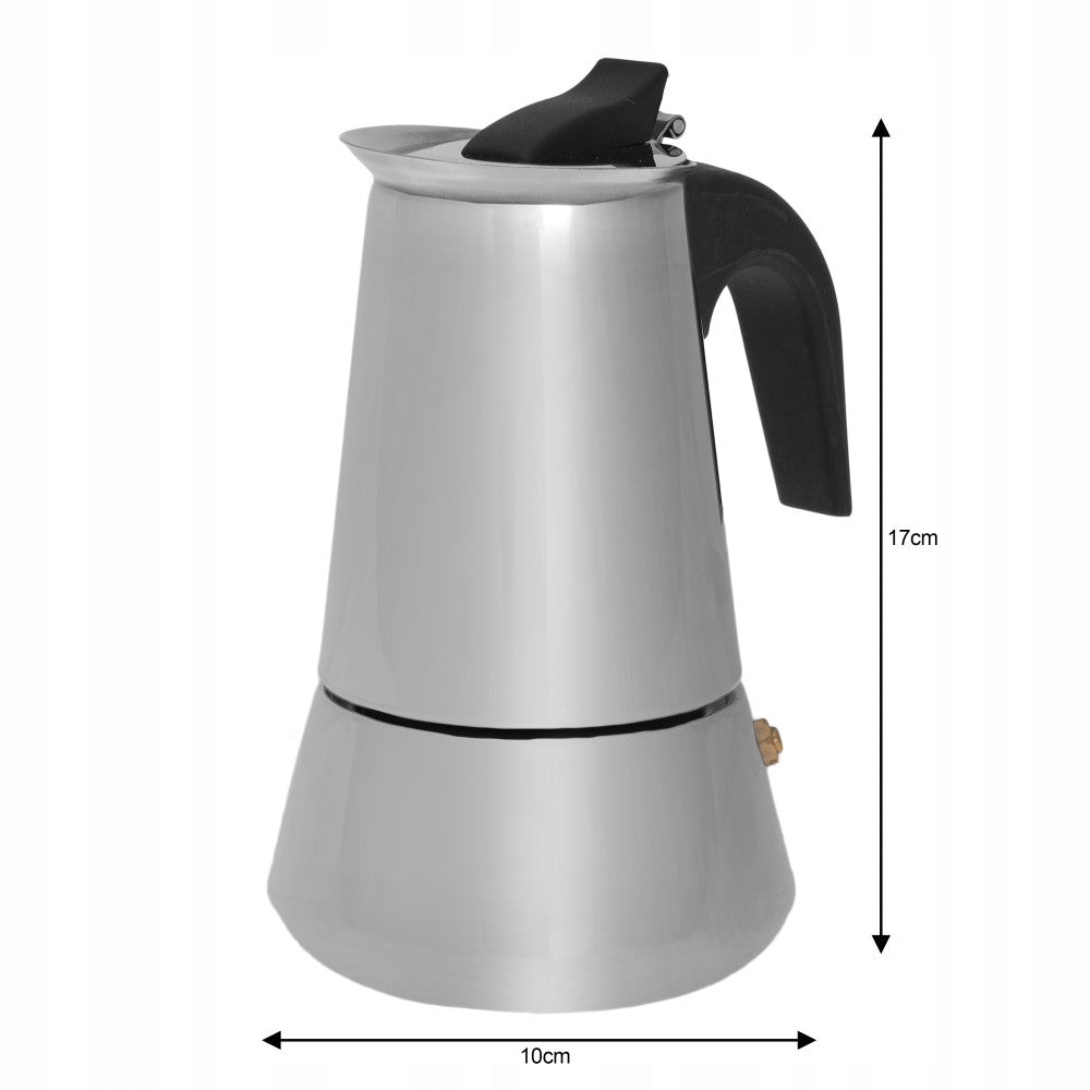 Espresso maker, stainless steel, 4 cups (approx. 200ml) KH-1044 KINGHoff Material steel