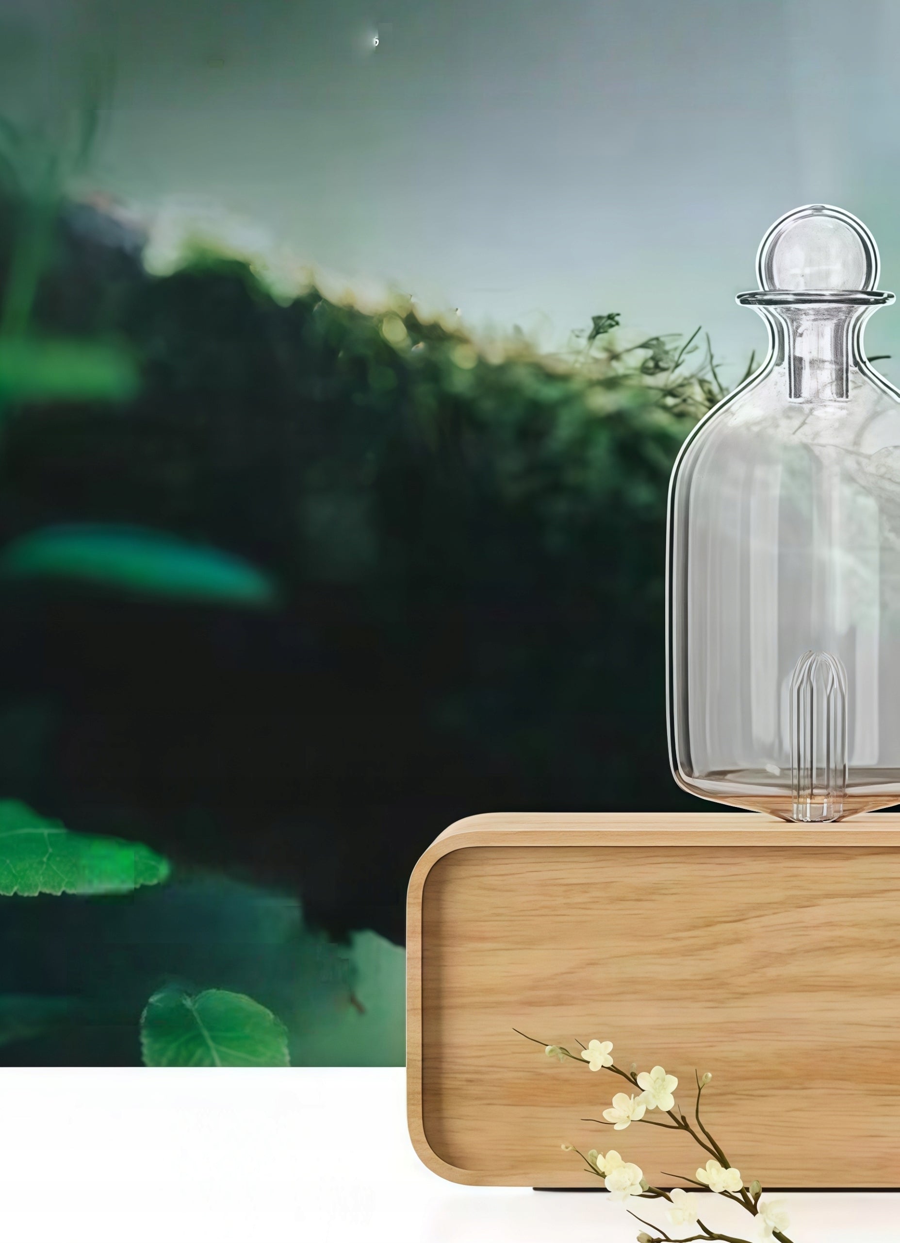 Essential Oil Diffuser Anhydrous Nebulizer Glass AROMATHERAPY Power 2 W