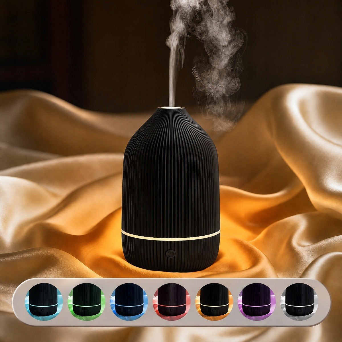 Essential Oil Diffuser - Aromatizer | Air Humidifier 100ml Dominant color black