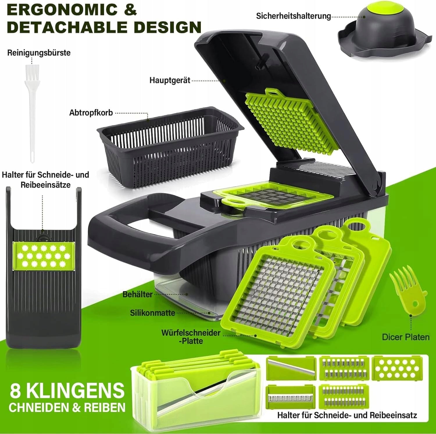 Etievort 16in1 Slicer Mandolin For Vegetables Brand no brand