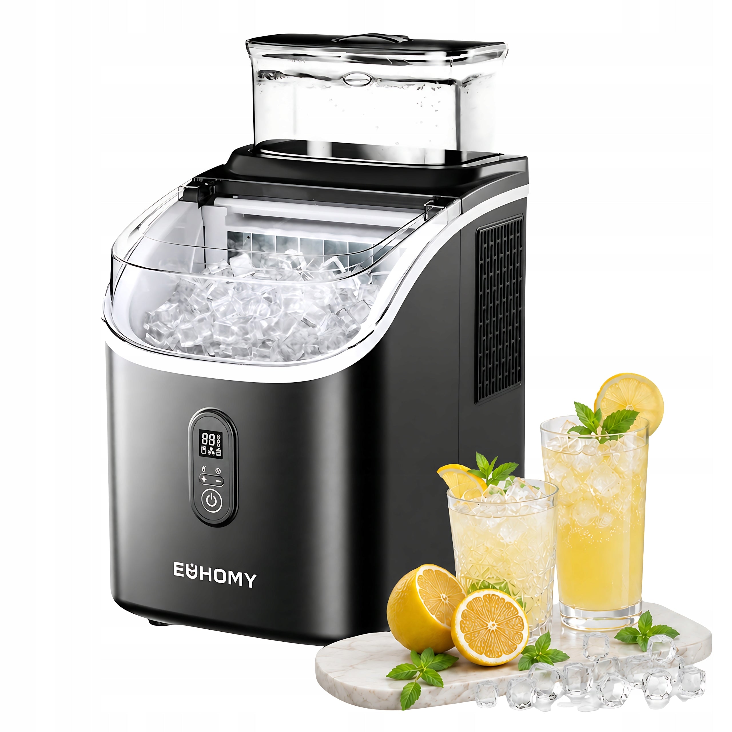 Euhomy IM005 Compact Ice Maker Additional Water Tank 1,5L