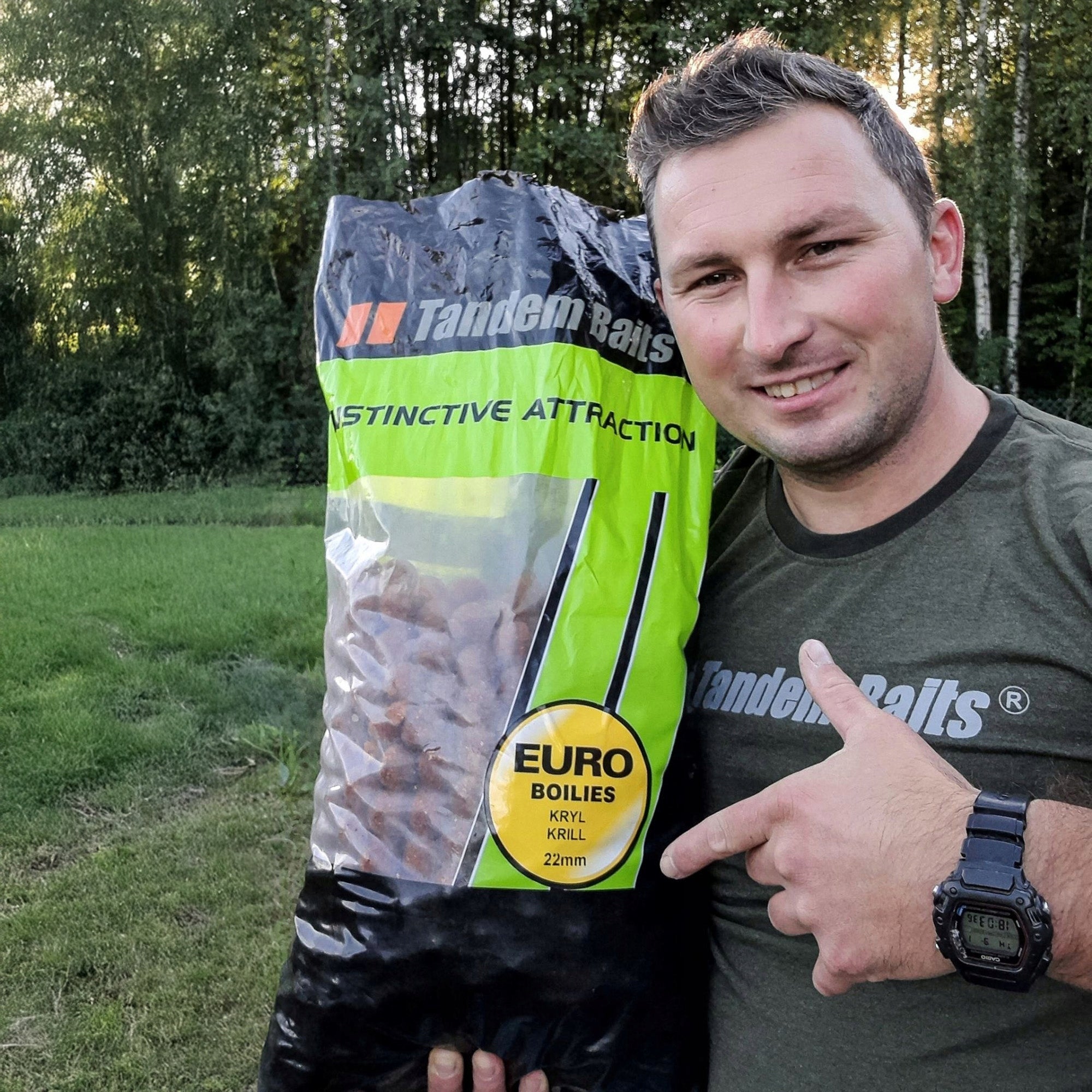 Euro Boilies Protein Balls 18mm/1kg Halibut Packaging status original
