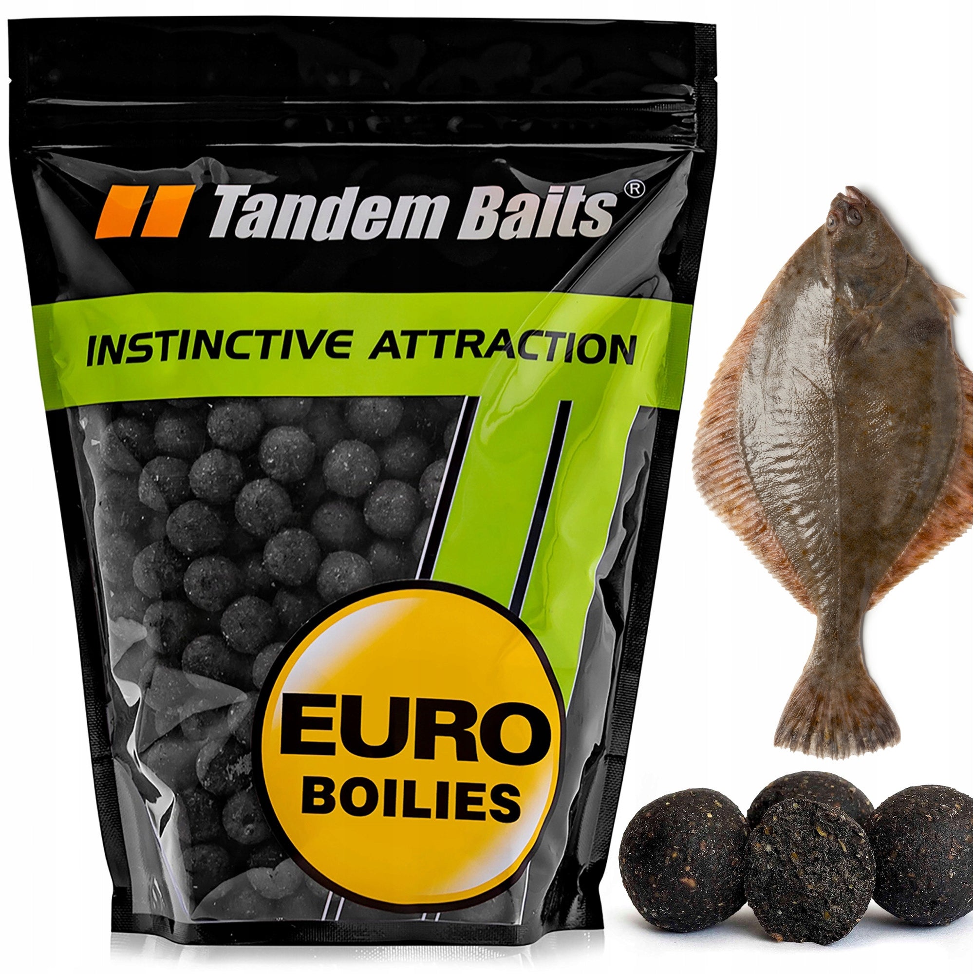 Euro Boilies Protein Balls 18mm/1kg Halibut