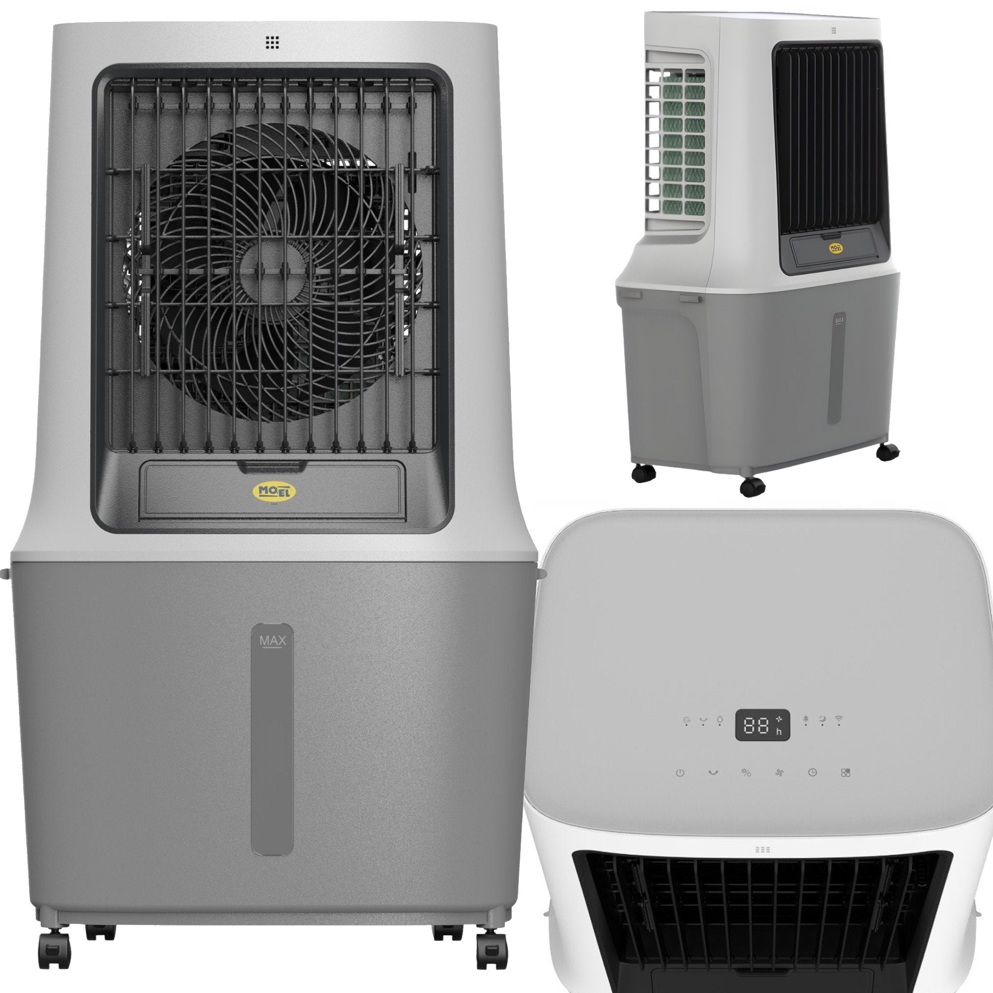 Evaporative air conditioner MO-EL TOP COOLER 8500 2000m³/h 120W portable