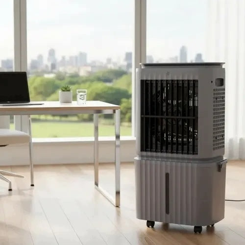 Evaporative air conditioner combines the functions of fan, humidifier Manufacturer code KC-818R