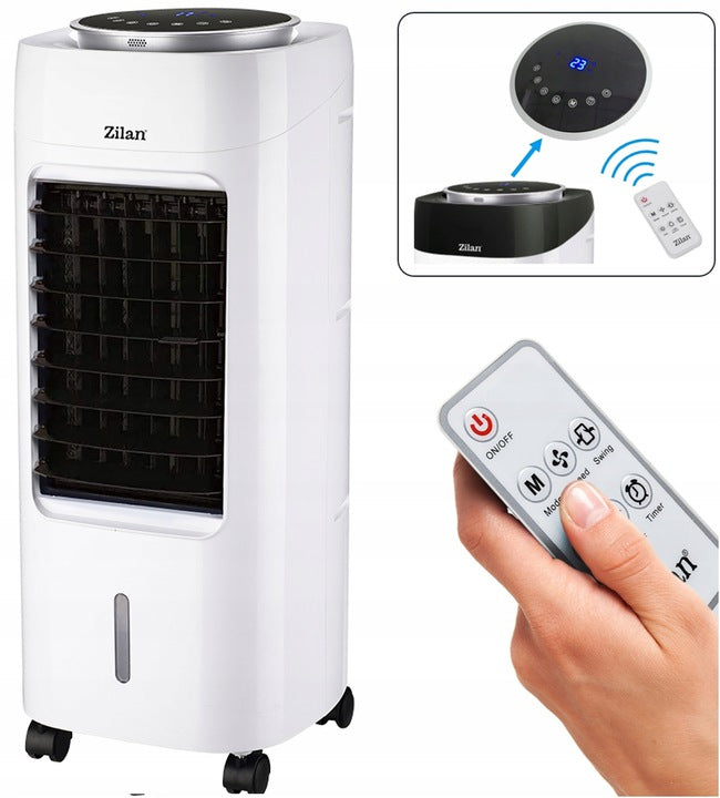 Evaporative water air conditioner Zilan Alaska Zone 7L 65W with remote control Brand Zilan