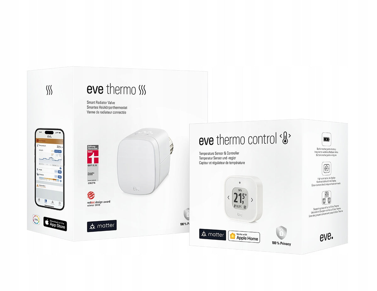 Eve Thermo Control (Matter) - temperature sensor and controller