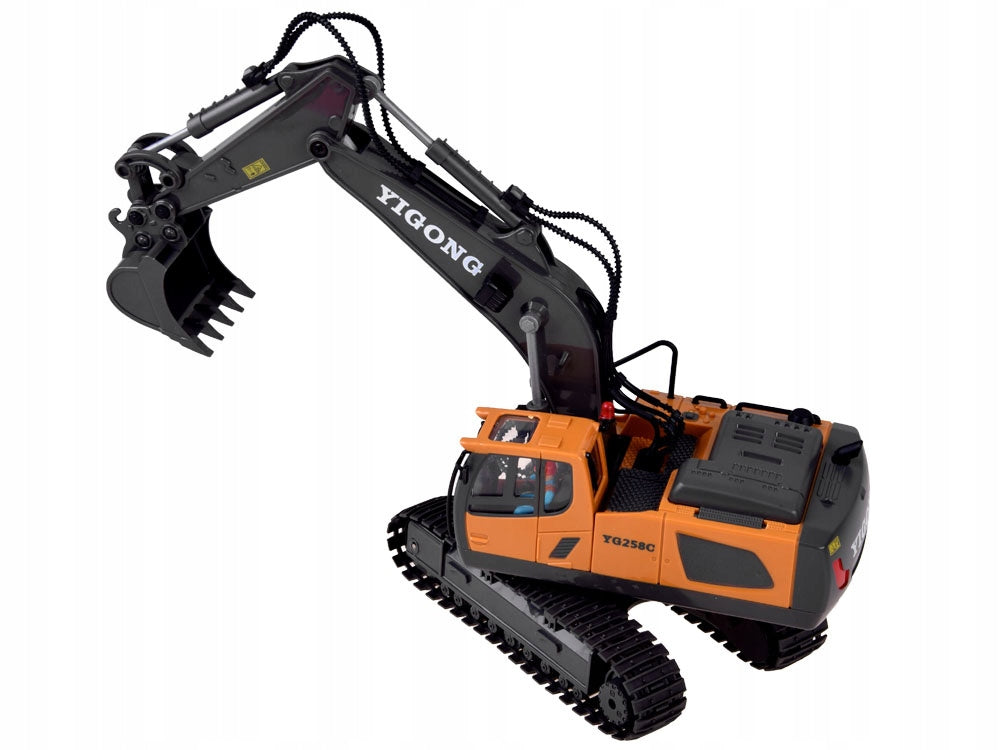 Excavator on tracks controlled by RC0599 remote control Brand Jokomisiada