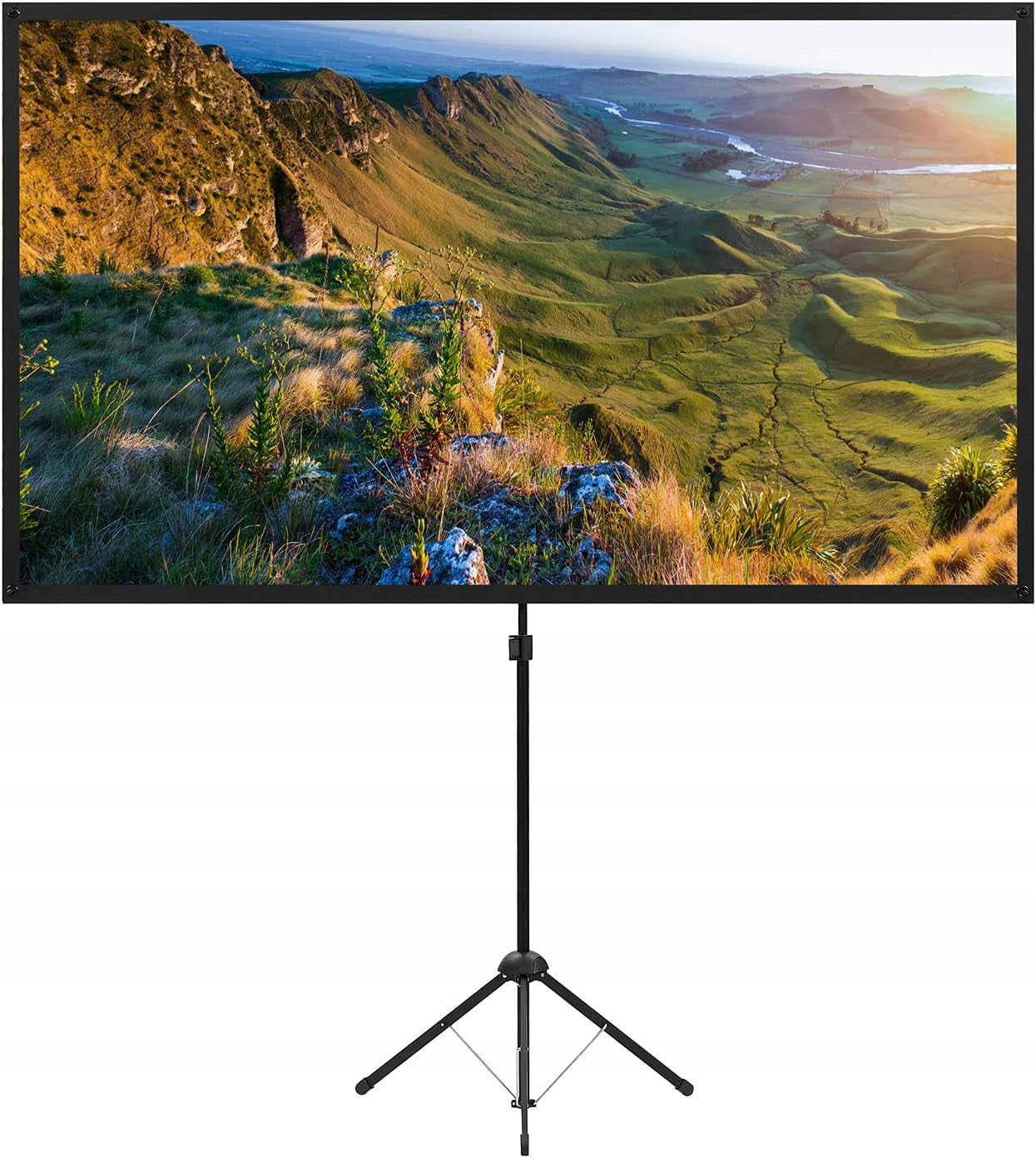 Excelimage Projection Screen 100" Tripod 4K Portable Outdoor Bag