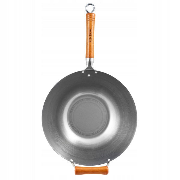 Excellence 36cm Ken Hom Carbon Steel Wok Brand no brand
