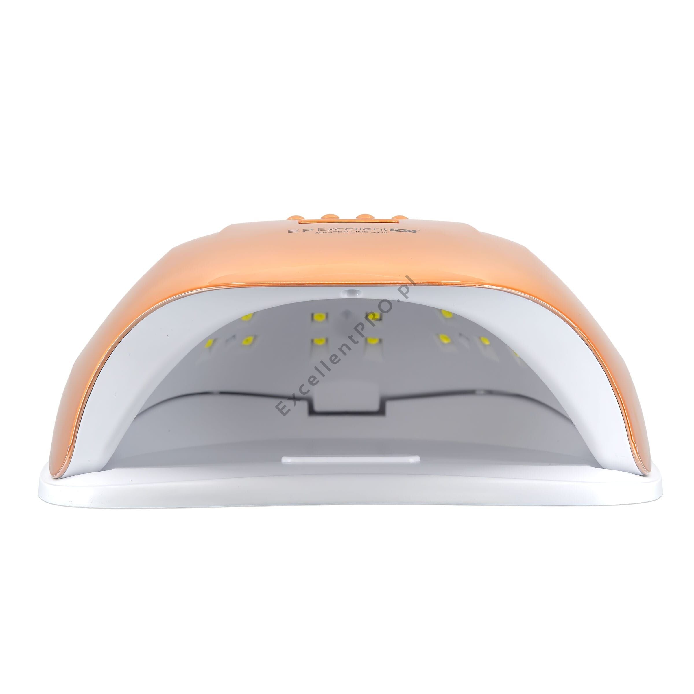 Excellent PRO Master Line Nail Lamp 54W Rose Gold Packaging status original