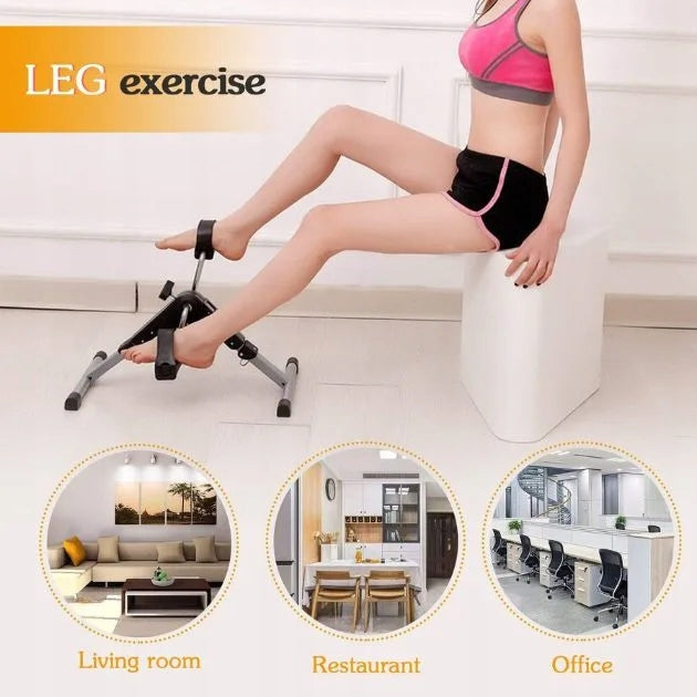 Exercise Bike Mini Folding LCD Arm Leg Training Brand no brand