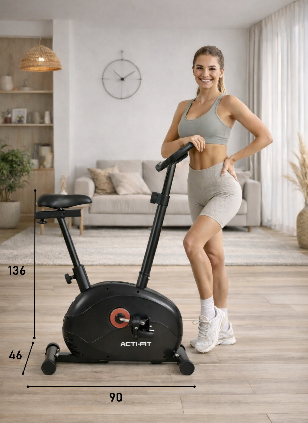 Exercise Bike Stationary Bike Magnetic ACTI-FIT Packaging status original