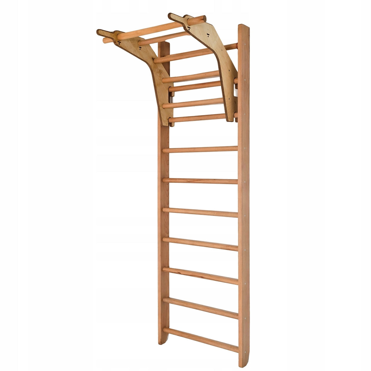 Exercise Ladder with Pull-Up Handle / DIP WOODEN SIDES 3 in 1 Manufacturer code FLEX 220