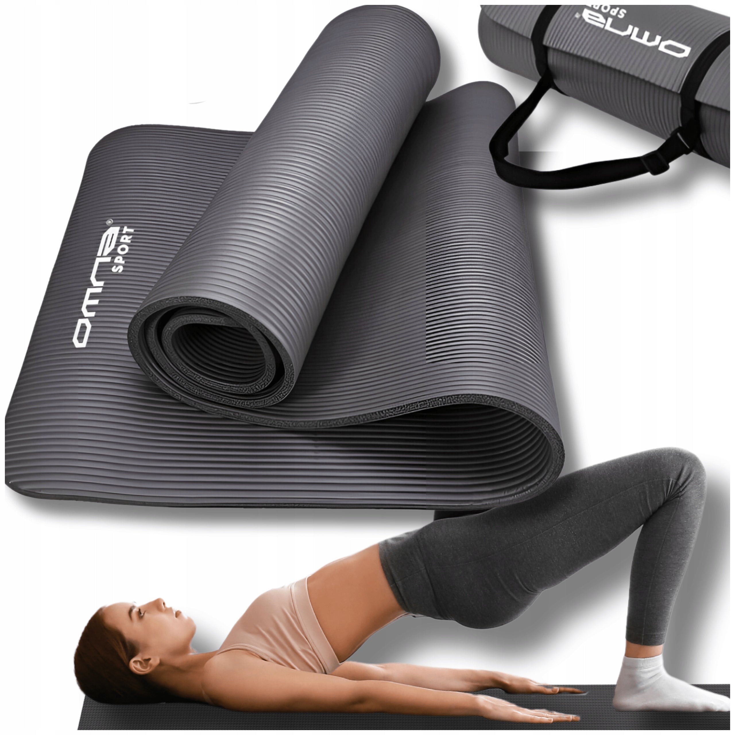 Exercise Mat Non-Slip Thick Folding Large Fitness Yoga Mat