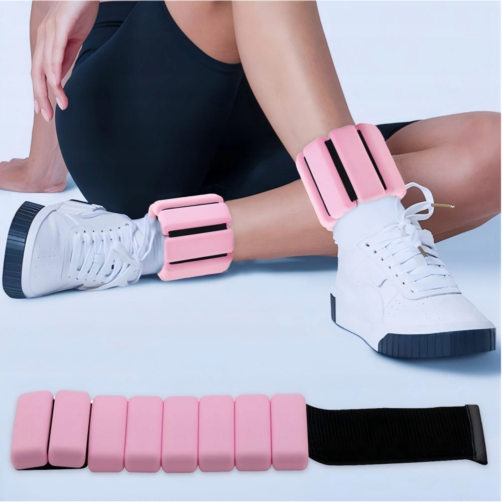 Exercise Weights Adjustable Silicone Women's 2x 0,9 kg Pink Brand no brand
