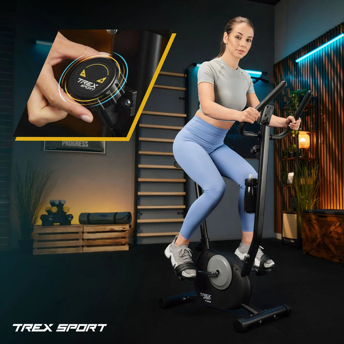 Exercise bike stationary exercise bike JOLT Trex Sport Packaging status original