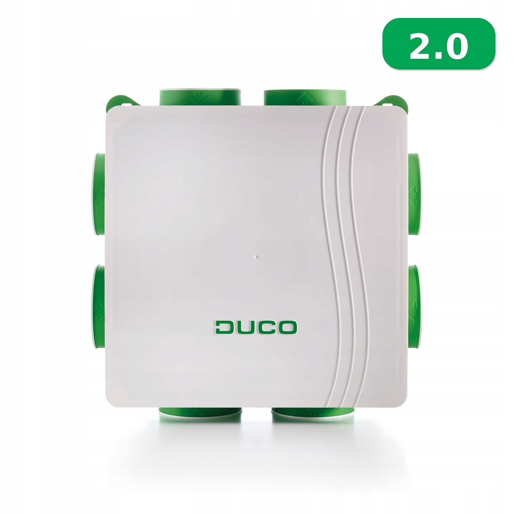 Exhaust ventilation for 5 rooms SET 1 - 400 m3/h - Duco Silent Brand Duco
