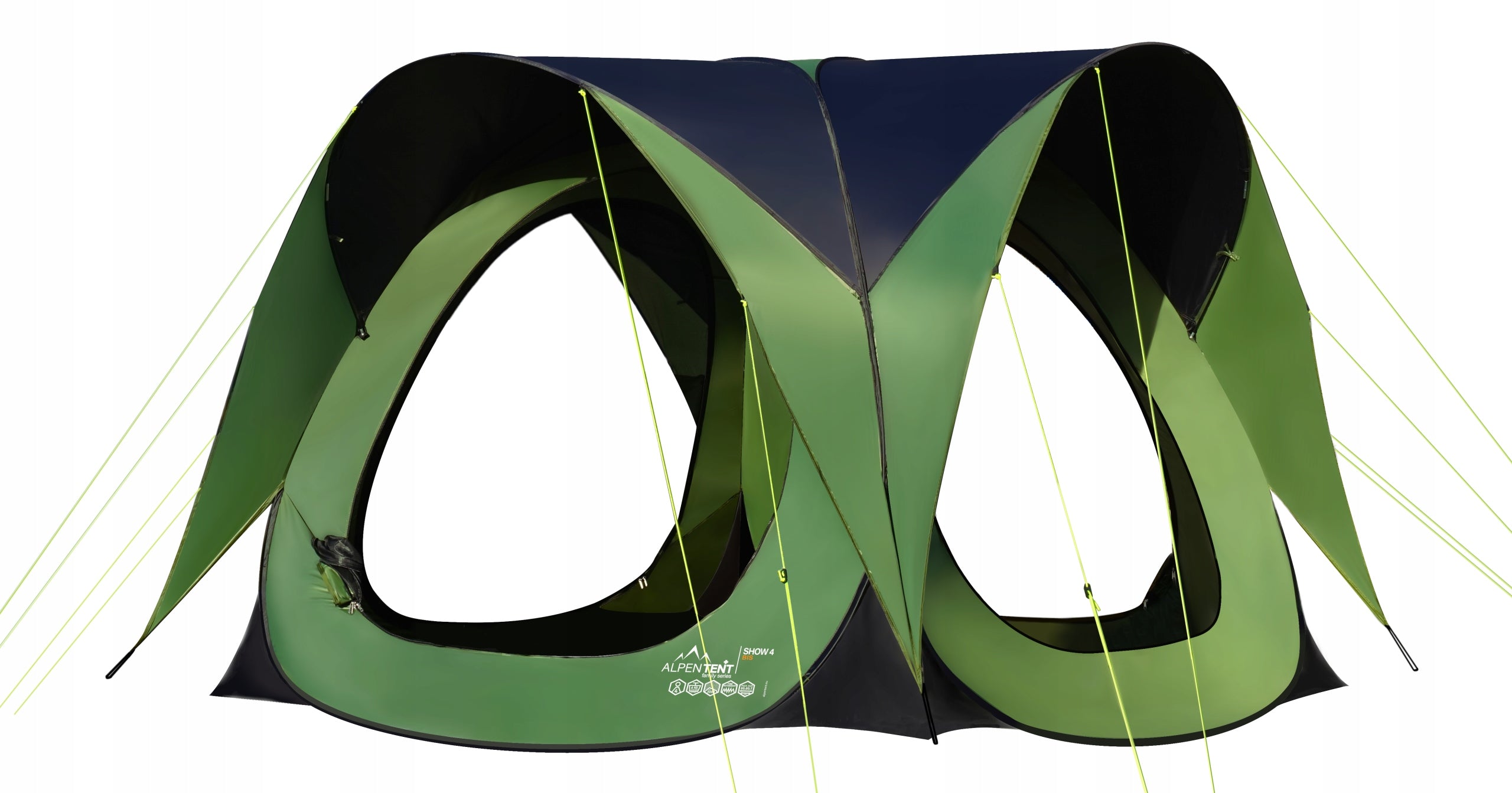 Exhibition Tent 4-Person Self-Assembly POP-UP AlpenTent Show 4 BIS Manufacturer code AT_SHOW4