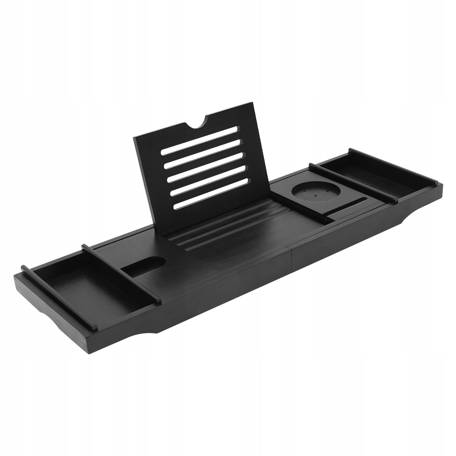 Expandable Bathtub Storage Rack Serving Table Tray 75-111cm