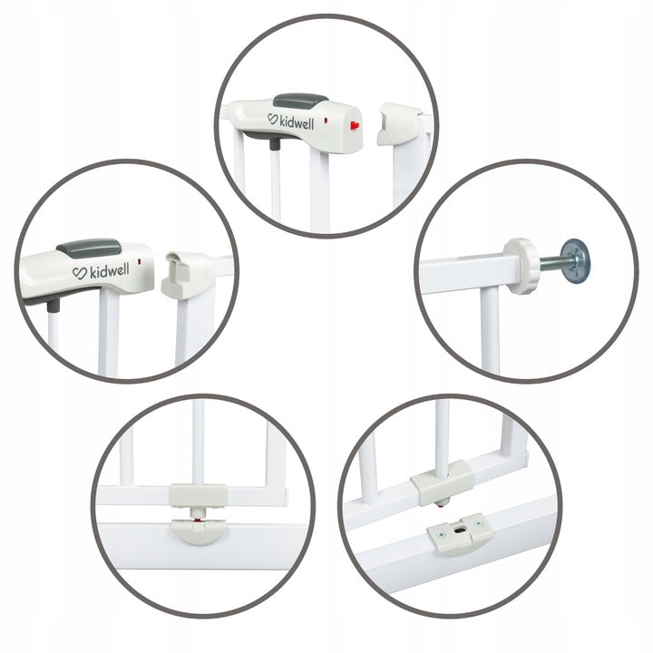 Expansion barrier for doors stairs Kidwell Guarda extension white Brand Kidwell