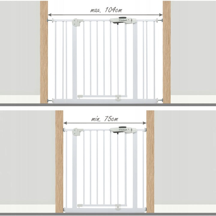 Expansion barrier for doors stairs Kidwell Guarda extension white Product weight with unit packaging 6.2 kg