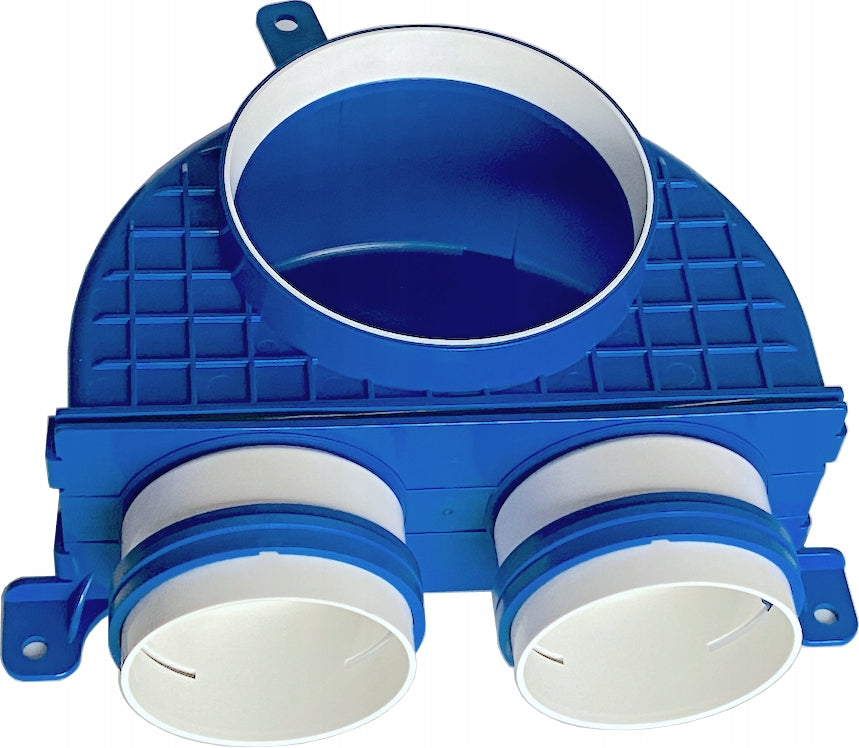 Expansion box 1-2-pin DN 125 Ventiflex Manufacturer code MSR-1-2xDN75-DN125