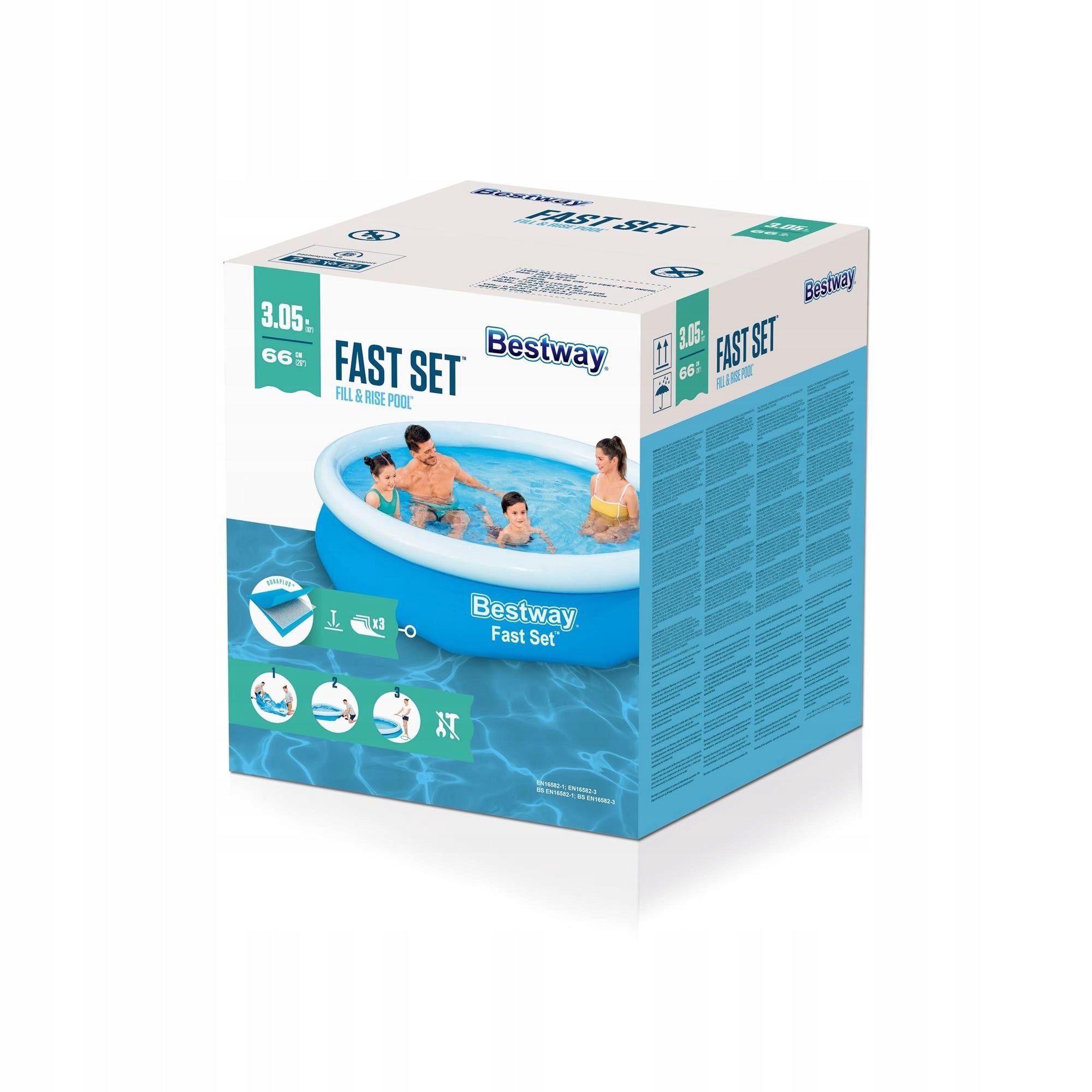 Expansion garden pool 305 x 66 cm Bestway 57456 Volume 3200 l