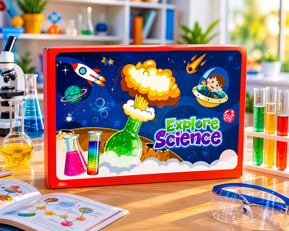 Experiment Set for Children 90 Experiences Science 6+ Packaging status original