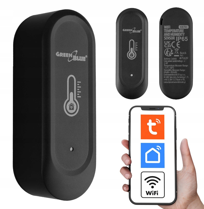 External humidity temperature sensor smart