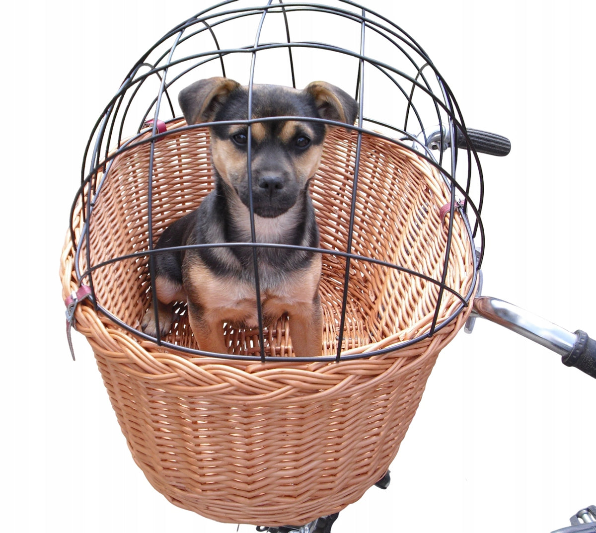 Extra Large Wicker Basket NATURAL Bike Basket for PSA up to 15kg