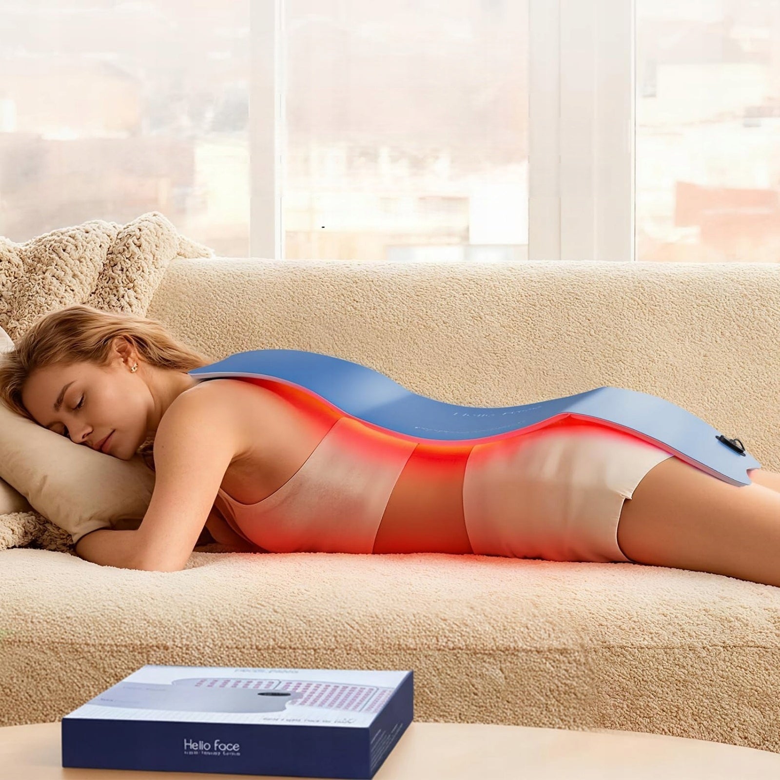 Extra Long Red Light Mat,FDA Cleared,792 Beams for Pain Relief,76.5*30.5CM Manufacturer code EEE-PC-044-2