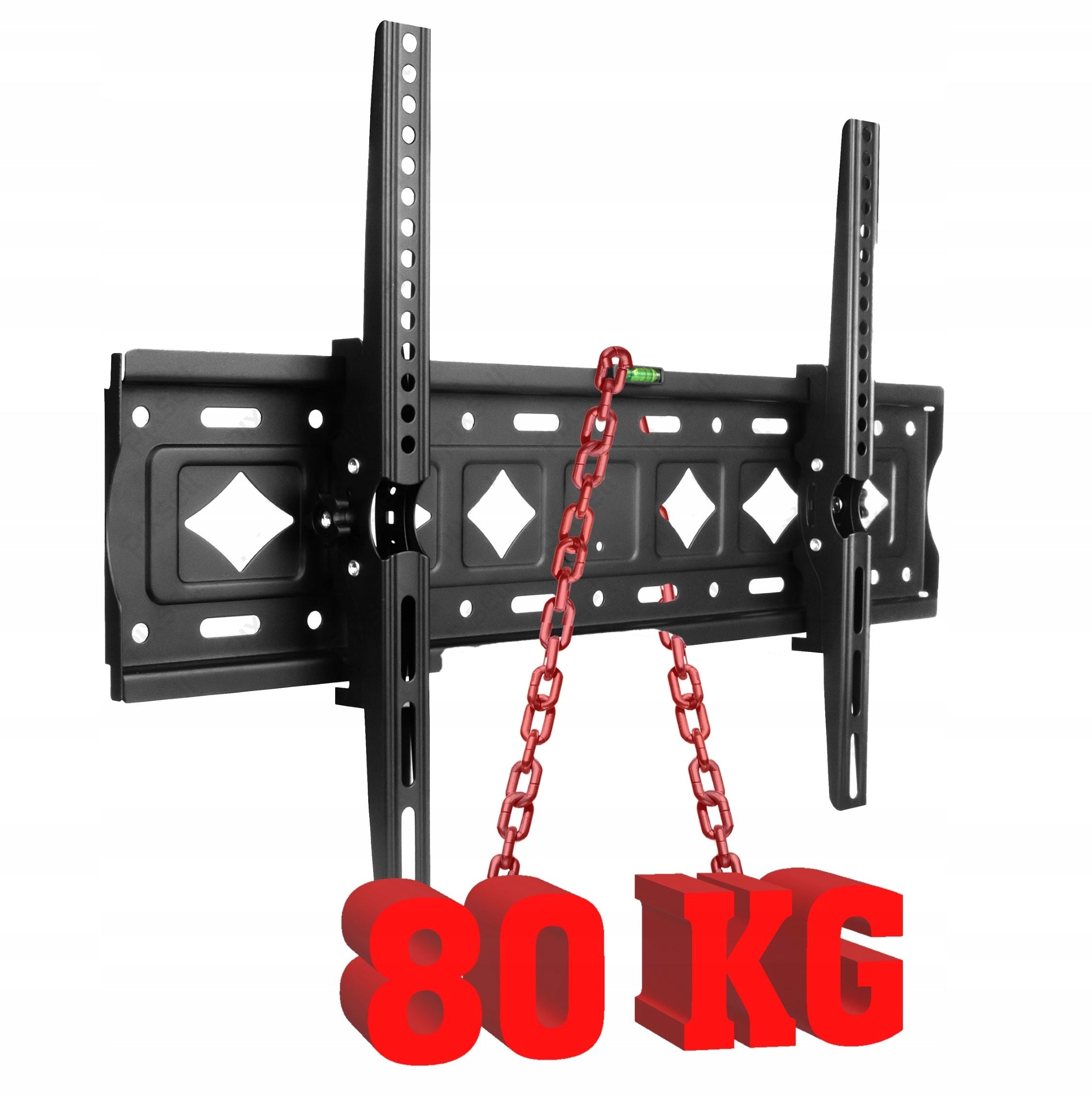 Extra Strong TV Holder TV Hanger 43-85 Inches 80kg Slope Top Down Packaging status original