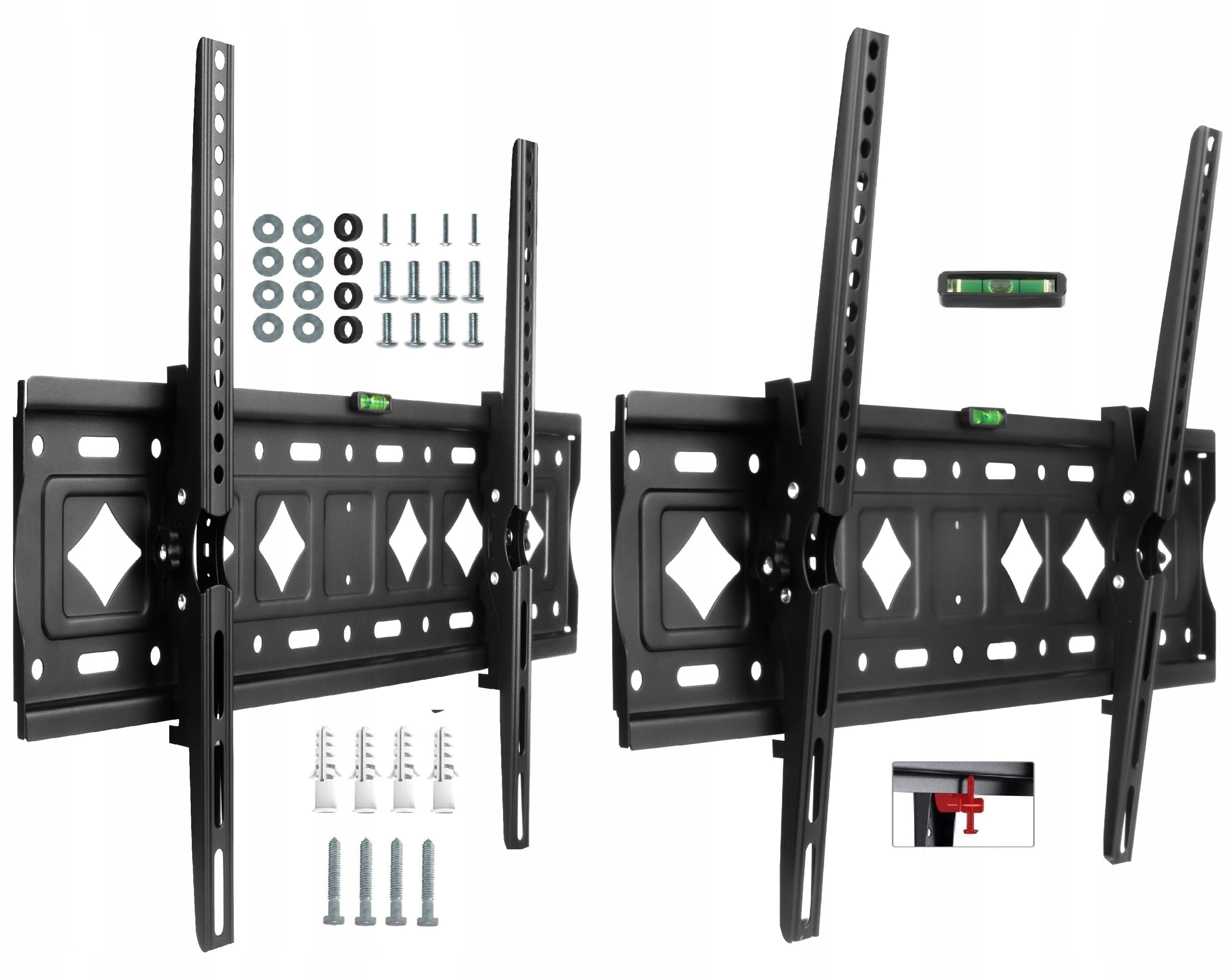 Extra Strong TV Holder TV Hanger 43-85 Inches 80kg Slope Top Down