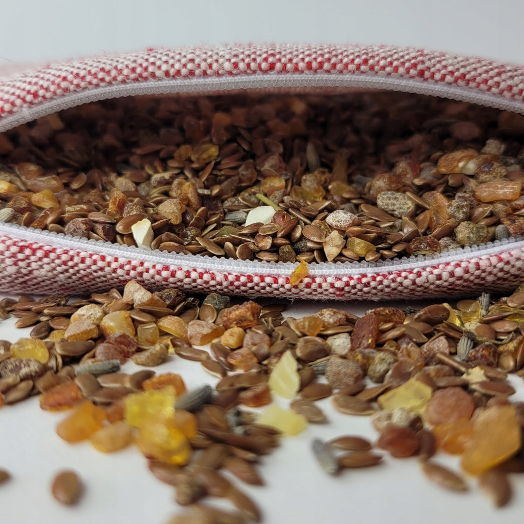 Eye pillow LINEN flaxseed+amber YOGA/RELAX EAN (GTIN) 5906617906863